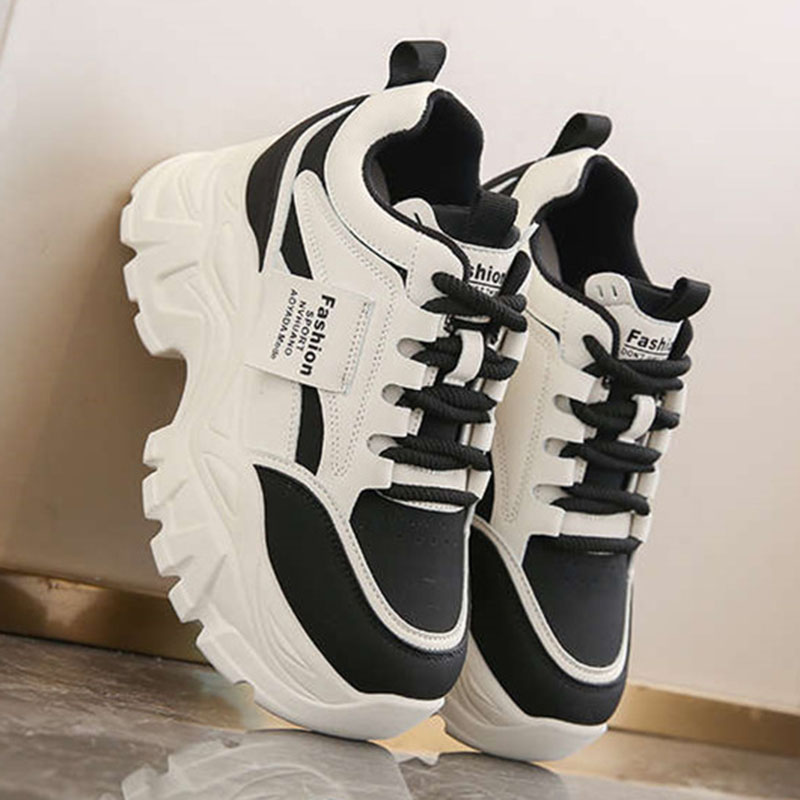 Sewing New - Yeni Moda Platform Spor Ayakkabılar 8cm