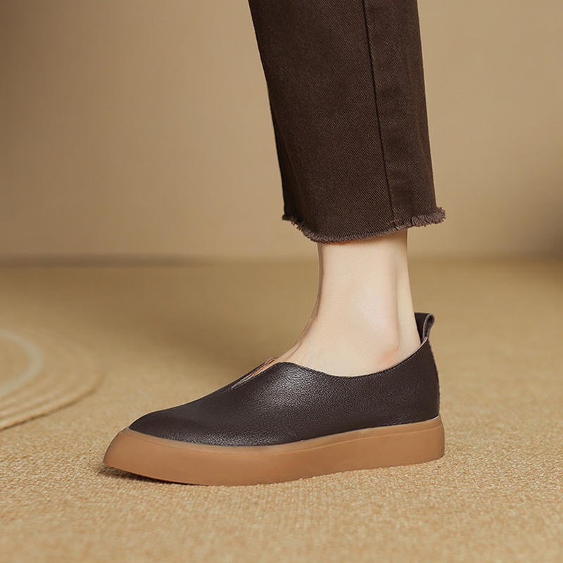 Sewing New - YENI İlkbahar/Sonbahar Kadın Loafer'lar Sivri Burun