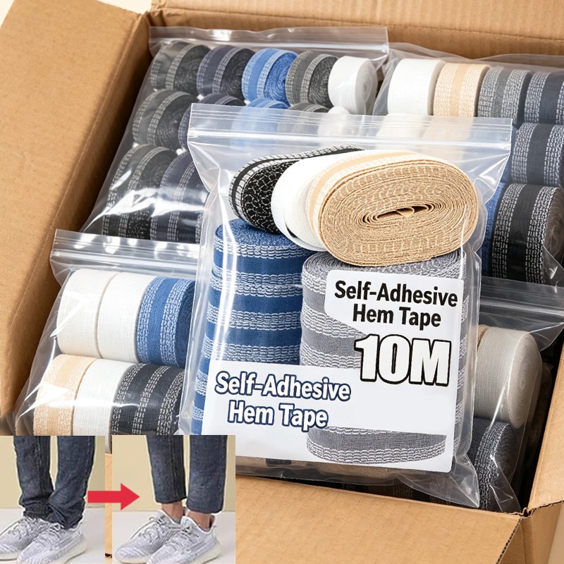 Sewing Hemming - 1-10M Kendinden Yapışkanlı Etek Klipsleri Anında