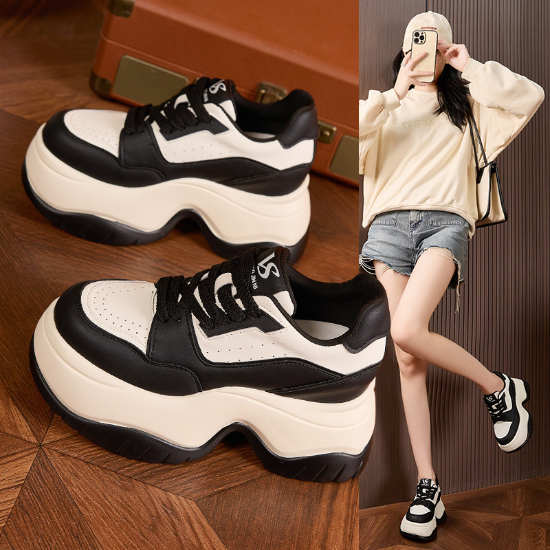 8 cm Platform Beyaz Spor Ayakk - Sewing Fleece incelemesi ve fiyatı