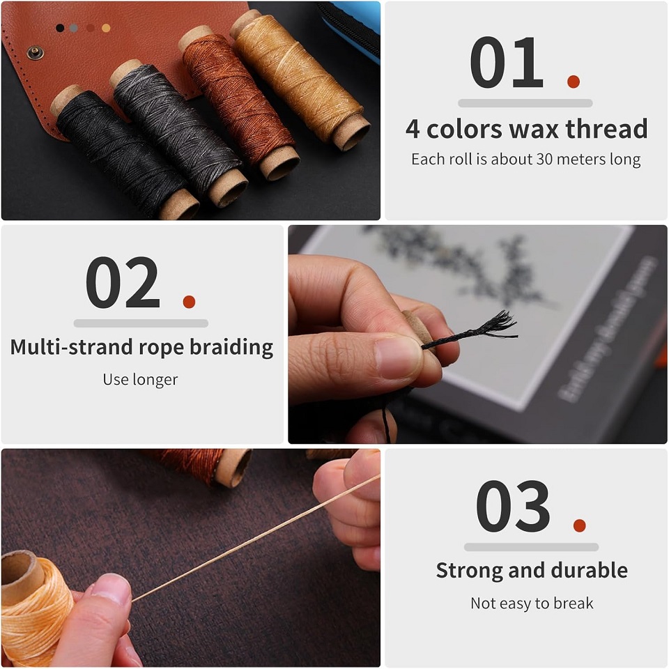 BUDDUR Deri Dikiş alet takımı  - Sewing Tas incelemesi ve fiyatı