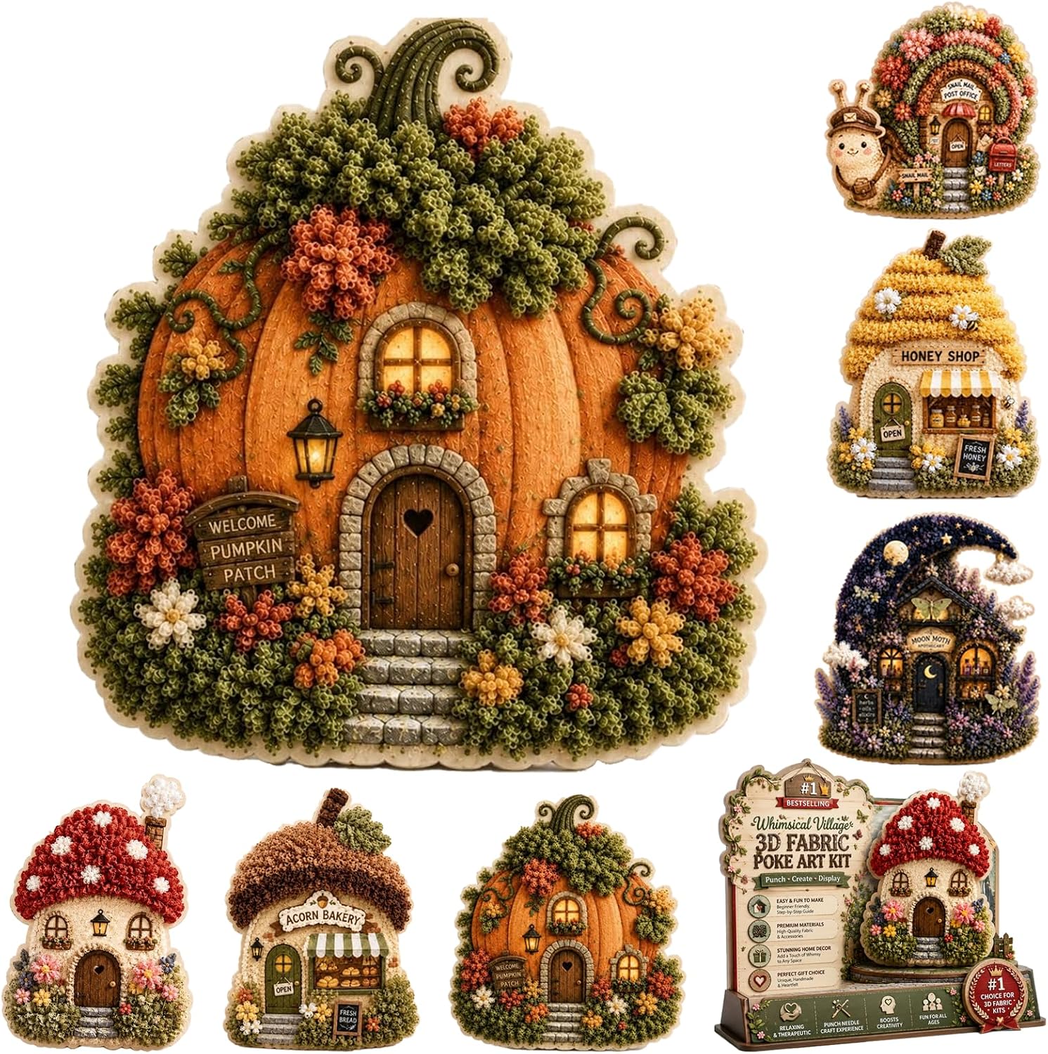 Kendin Yap 3D Kumaş Poke Art K - Sewing Textile Art incelemesi ve fiyatı