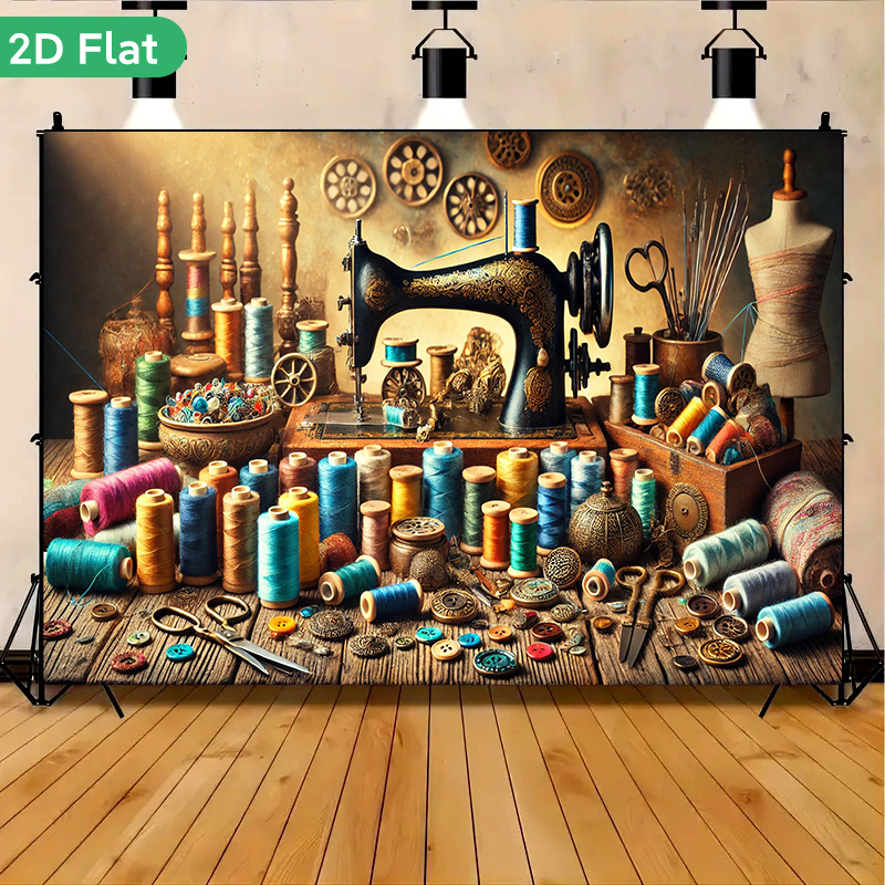 Vintage Retro Dikiş Atölyesi D - Sewing Textile Art incelemesi ve fiyatı