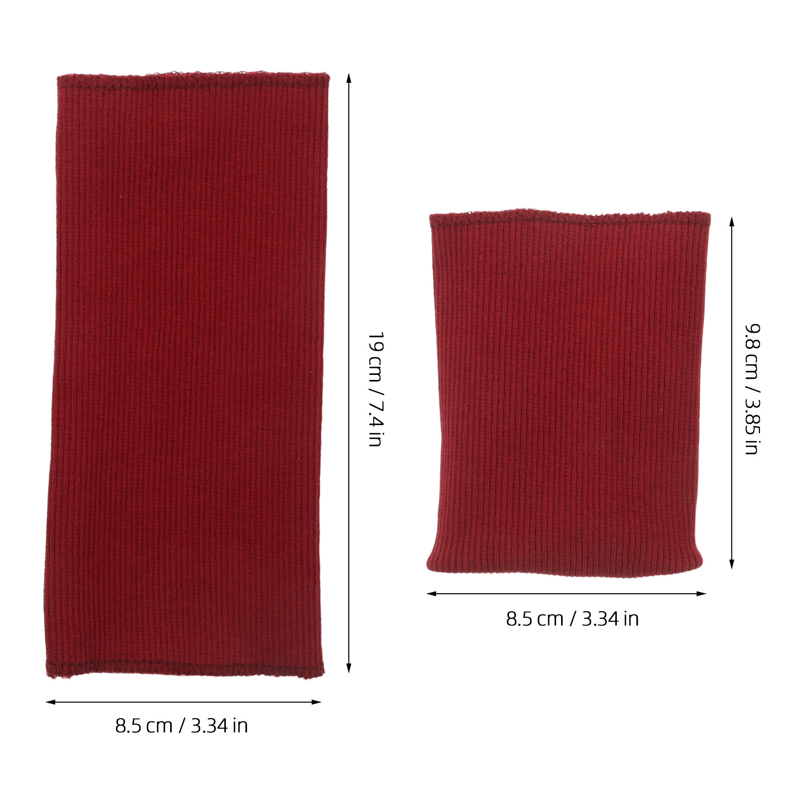 1 Çift Koyu Kırmızı Nervürlü Ö - Sewing And Textile incelemesi ve fiyatı